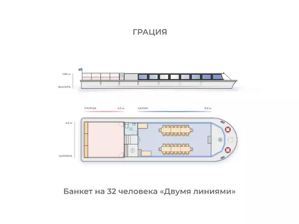 Двумя линиями